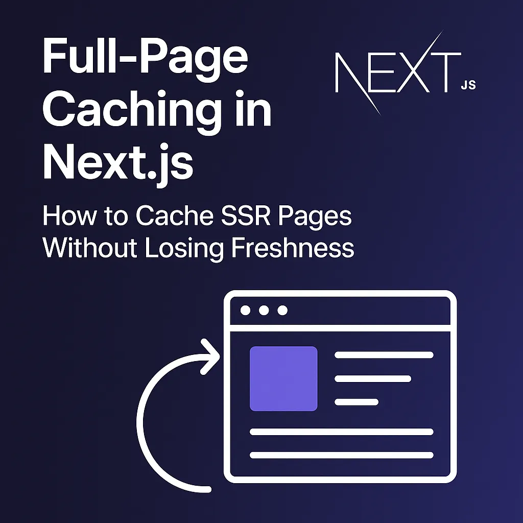 Next.js SSR 페이지 풀 페이지 캐싱 썸네일